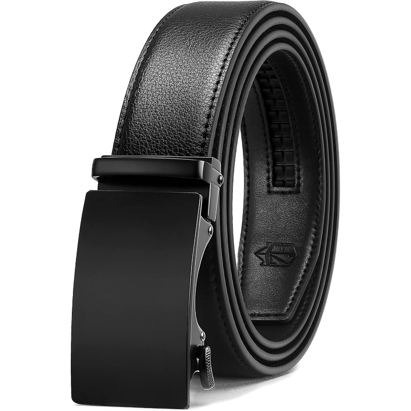 Men Formal Wear With Jeans - Zitahli Men's Automatic Ratchet Belt |