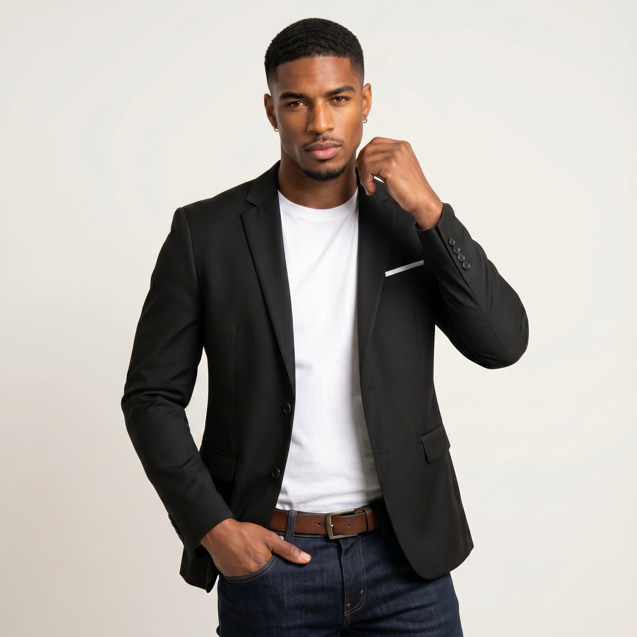 Men Formal Wear Office - TweedLad Men's Slim Fit Suit Jacket