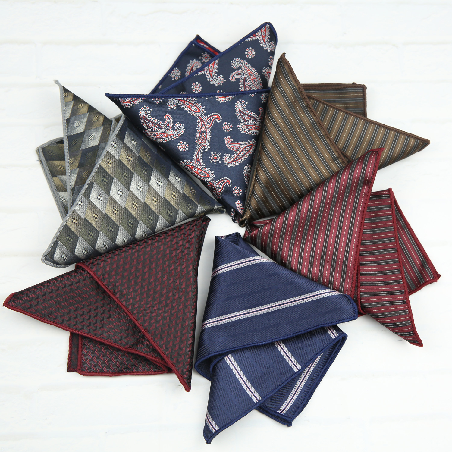 Men'S Formal Wear Stores - Business Retro Versatile Small Square Scarf