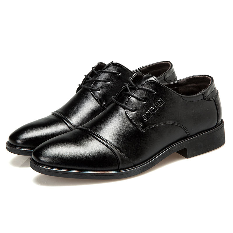 Large Men Formal Wear - Large-sized men's leather shoes, business dress