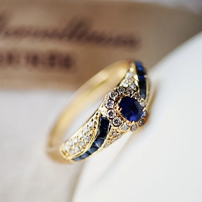 Men Formal Wear Design - 1pc Elegant Golden-Tone Alloy Ring with