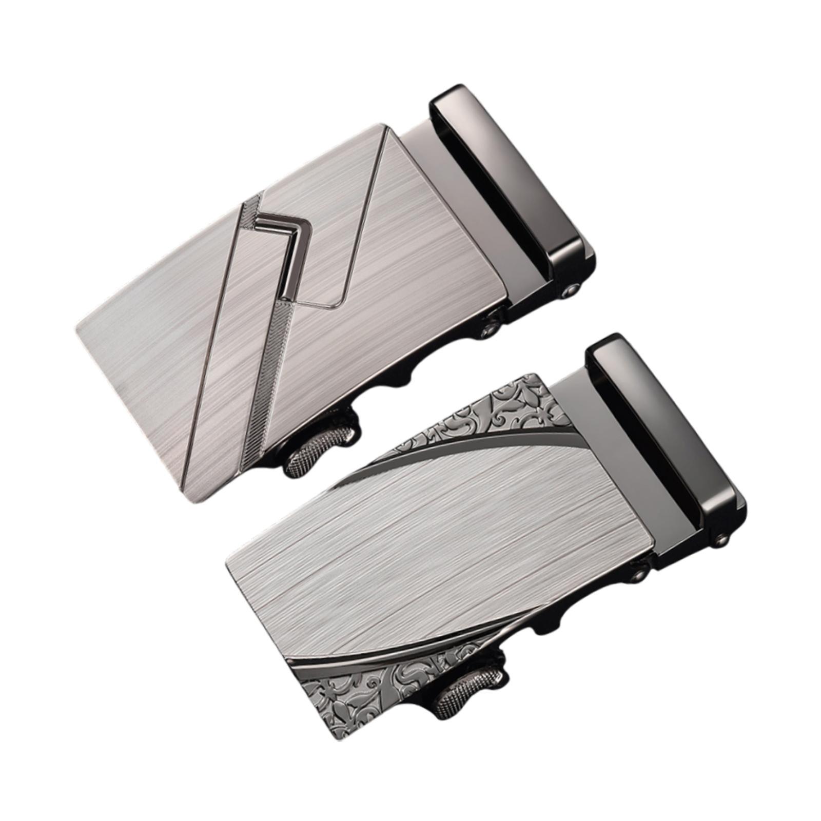 2Pcs Mens Belt Buckles Compact - Men Formal Wear With Jeans ulasan dan harga