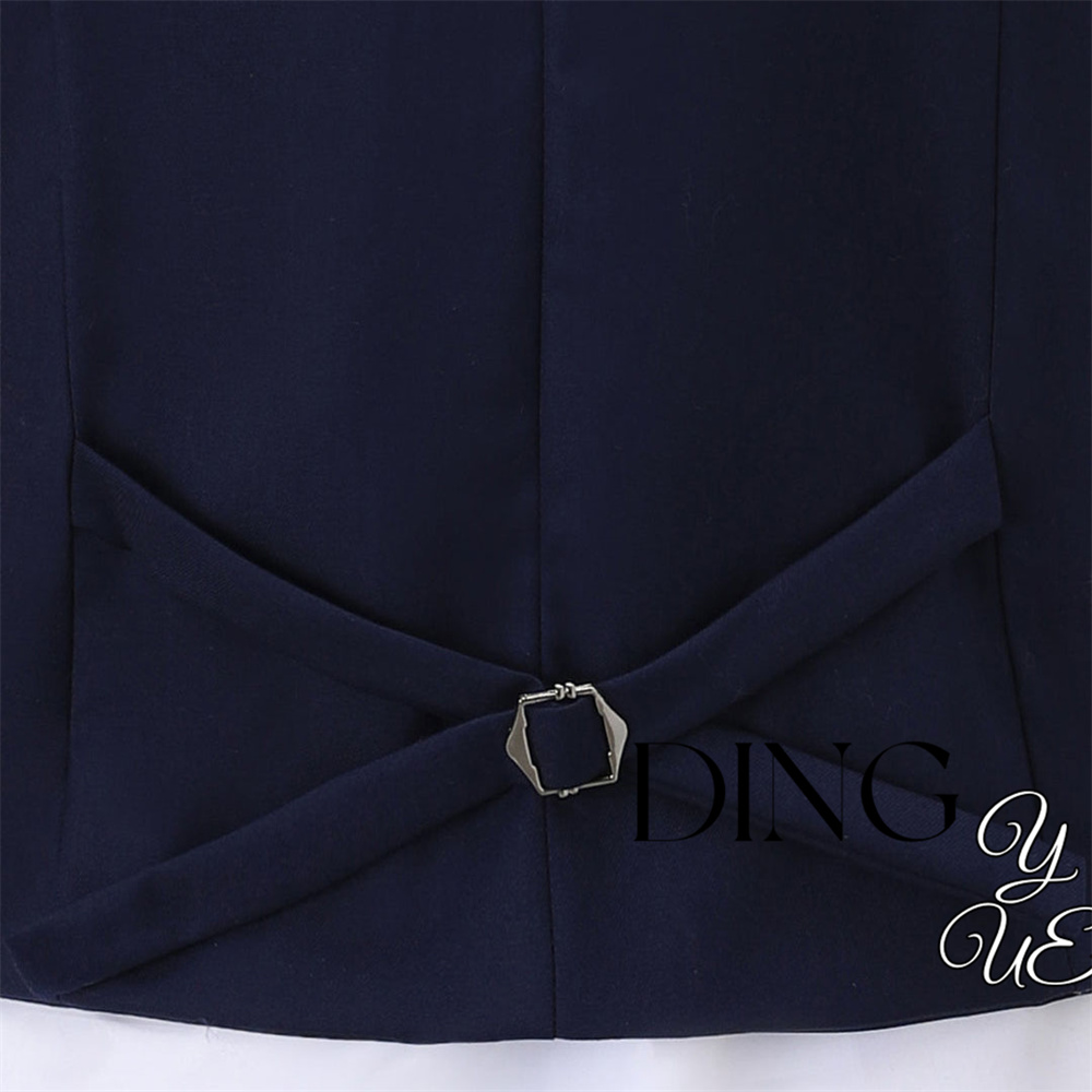 Casual Double Breasted Fashion - Formal Vest Waistcoat ulasan dan harga