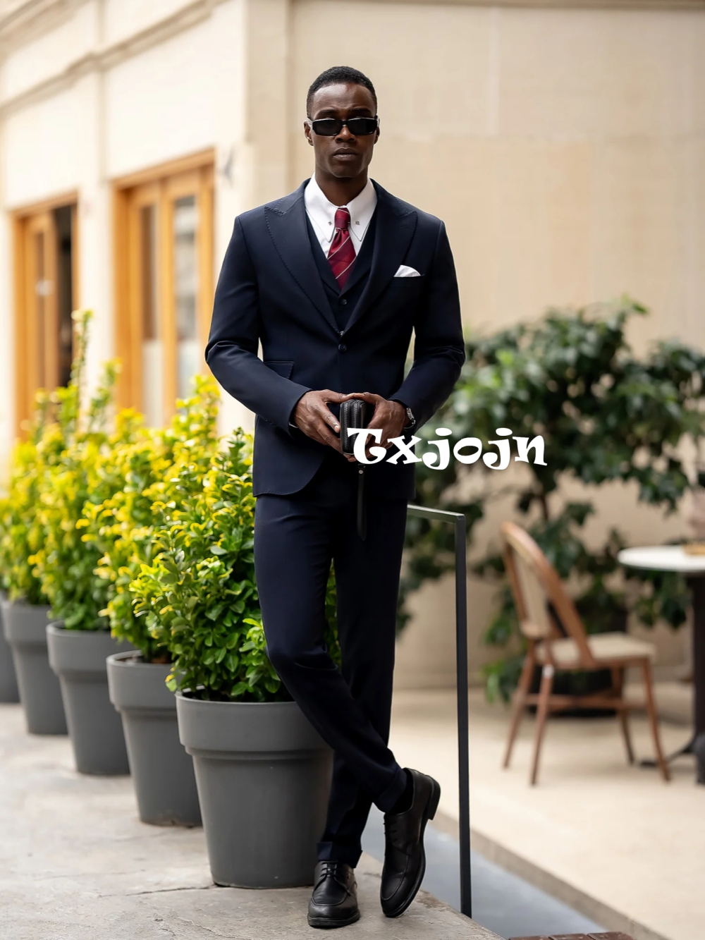 Spring Autumn Daily Office Sui - Men Formal Wear Office ulasan dan harga