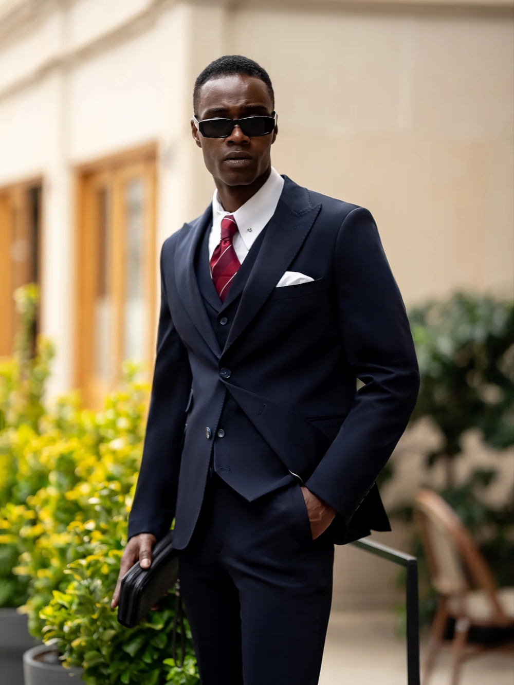 Spring Autumn Daily Office Sui - Men Formal Wear Office ulasan dan harga