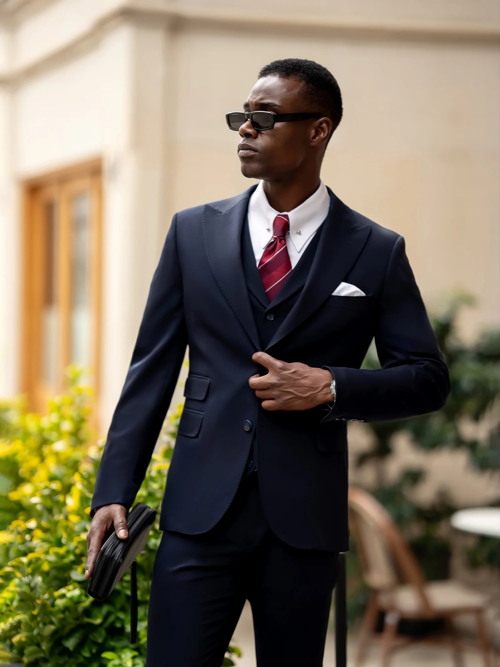 Spring Autumn Daily Office Sui - Men Formal Wear Office ulasan dan harga