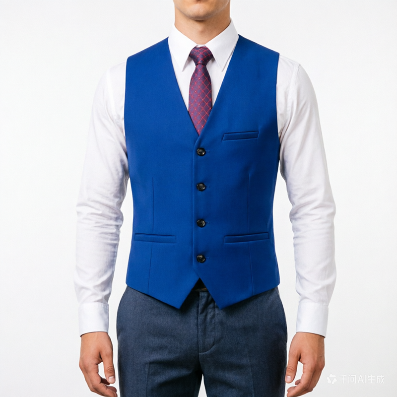Pure Color Formal Suit Vest Bl - Formal Vest Waistcoat ulasan dan harga