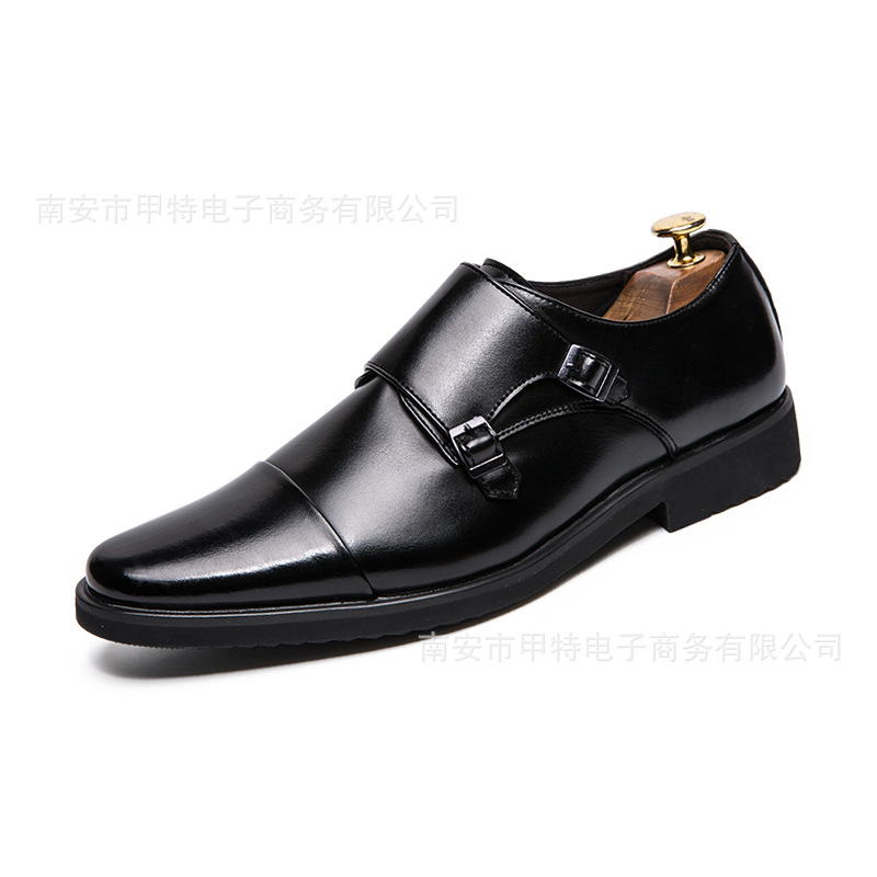 New Men Oxfords Shoes Black an - Large Men Formal Wear ulasan dan harga