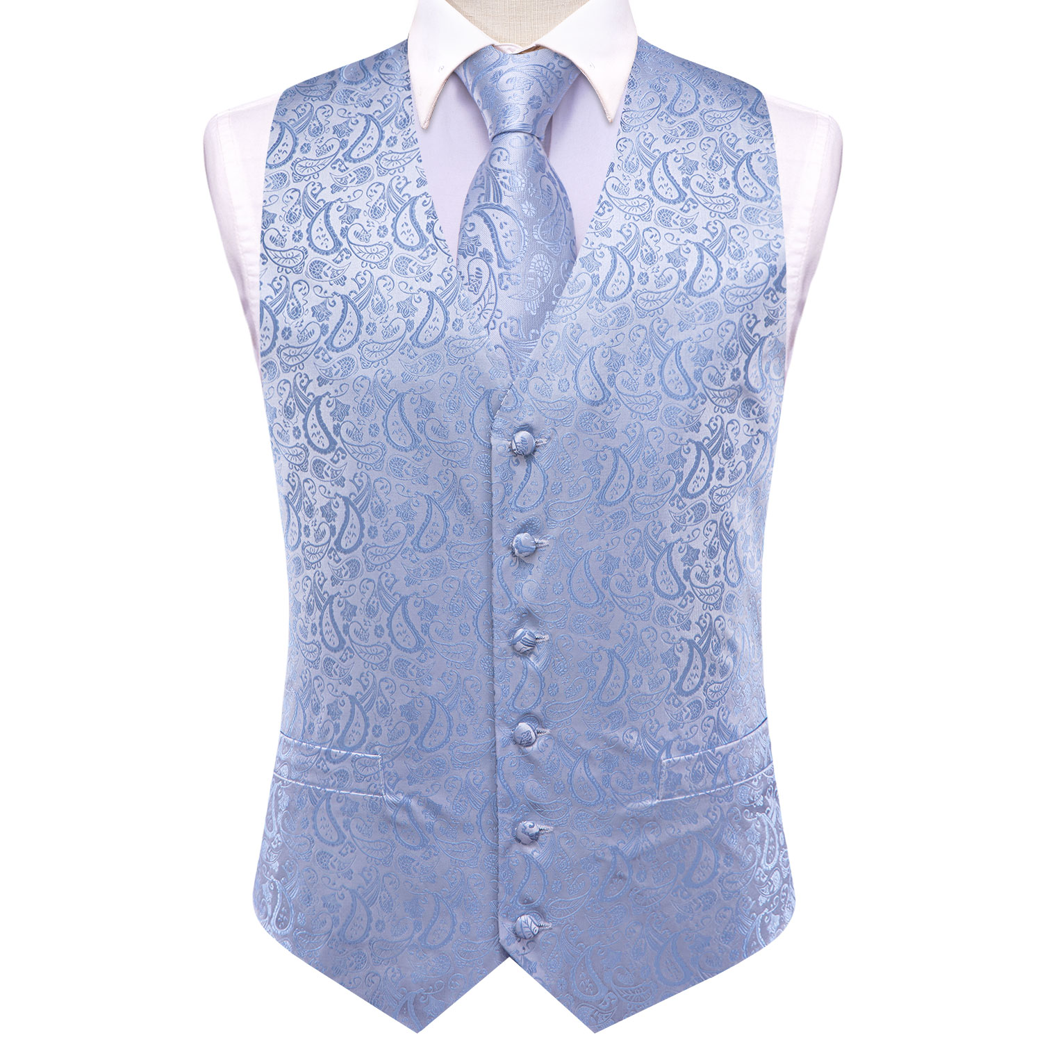 Men's Formal Tuxedo Vest - Pai - Formal Vest Waistcoat ulasan dan harga
