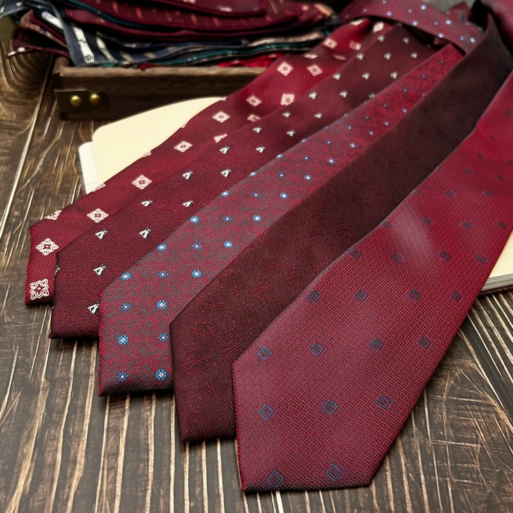 New Trendy Navy Brown Neckties - Men Formal Wear Brown ulasan dan harga