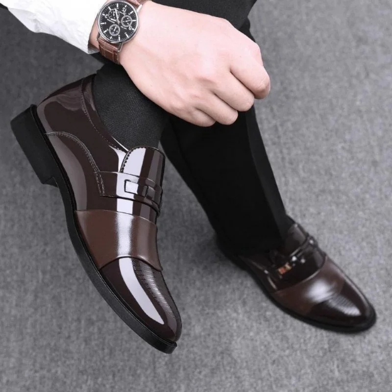 Luxury Leather Men Shoes for W - Men'S Luxury Formal Wear ulasan dan harga