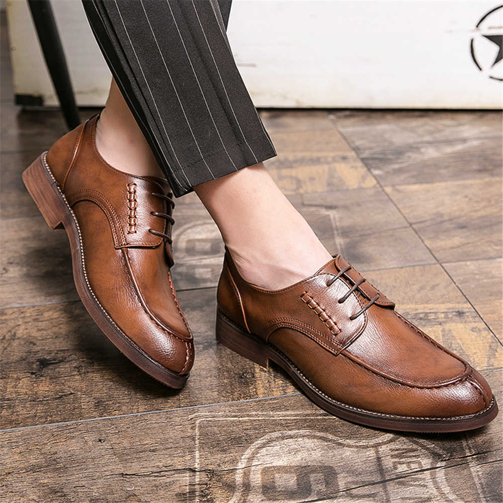Elegant Non-slip Large Size Me - Large Men Formal Wear ulasan dan harga