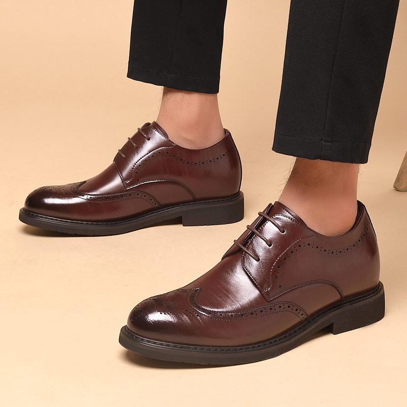 Men's Dress Brogues Elevator S - Men'S Luxury Formal Wear ulasan dan harga