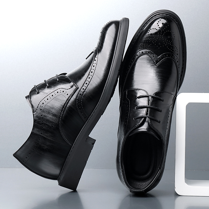 Men's Dress Brogues Elevator S - Men'S Luxury Formal Wear ulasan dan harga