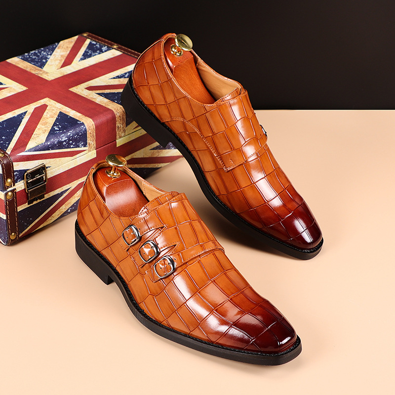 Slip on Dress Shoes Men Oxford - Men'S Luxury Formal Wear ulasan dan harga