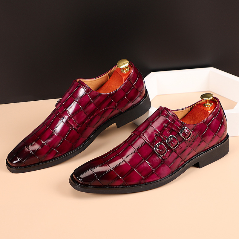 Slip on Dress Shoes Men Oxford - Men'S Luxury Formal Wear ulasan dan harga
