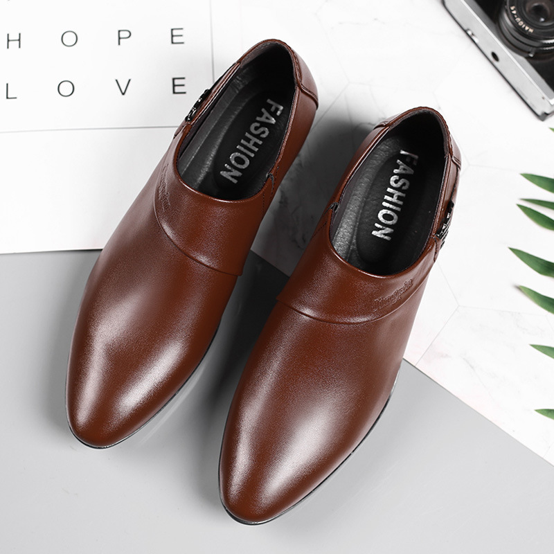 Oxfords Leather Shoes for Men  - Men'S Luxury Formal Wear ulasan dan harga
