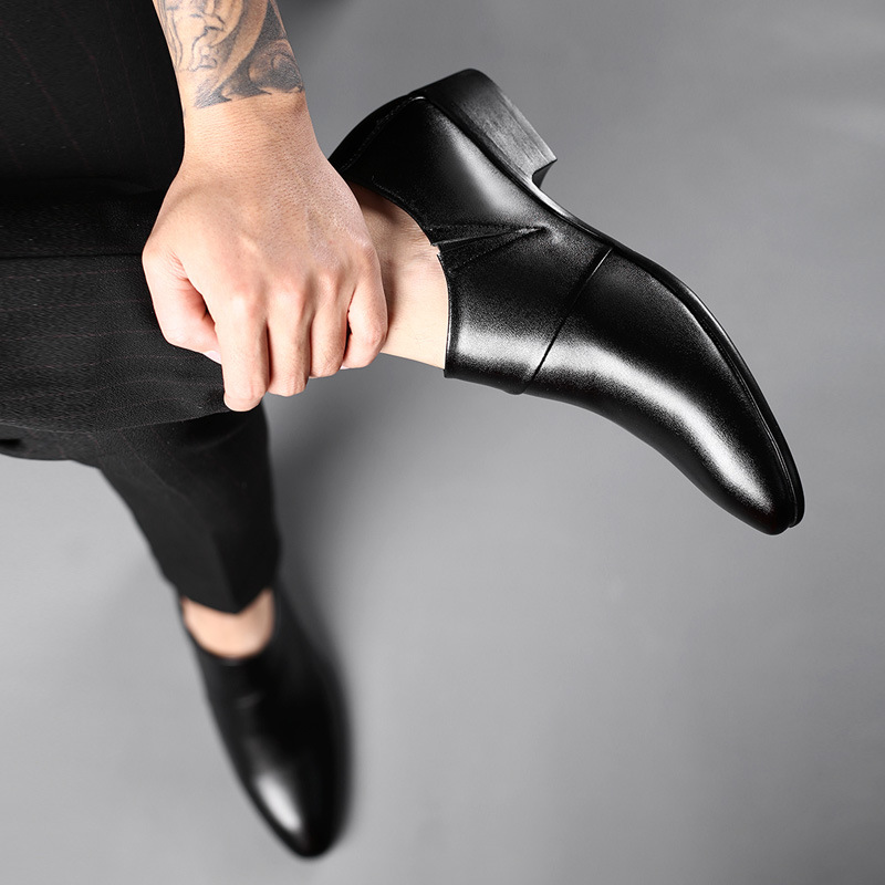 Oxfords Leather Shoes for Men  - Men'S Luxury Formal Wear ulasan dan harga