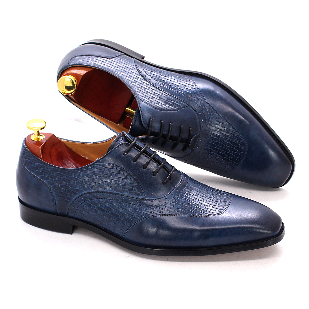 Luxury Genuine Leather Oxford  - Men'S Luxury Formal Wear ulasan dan harga
