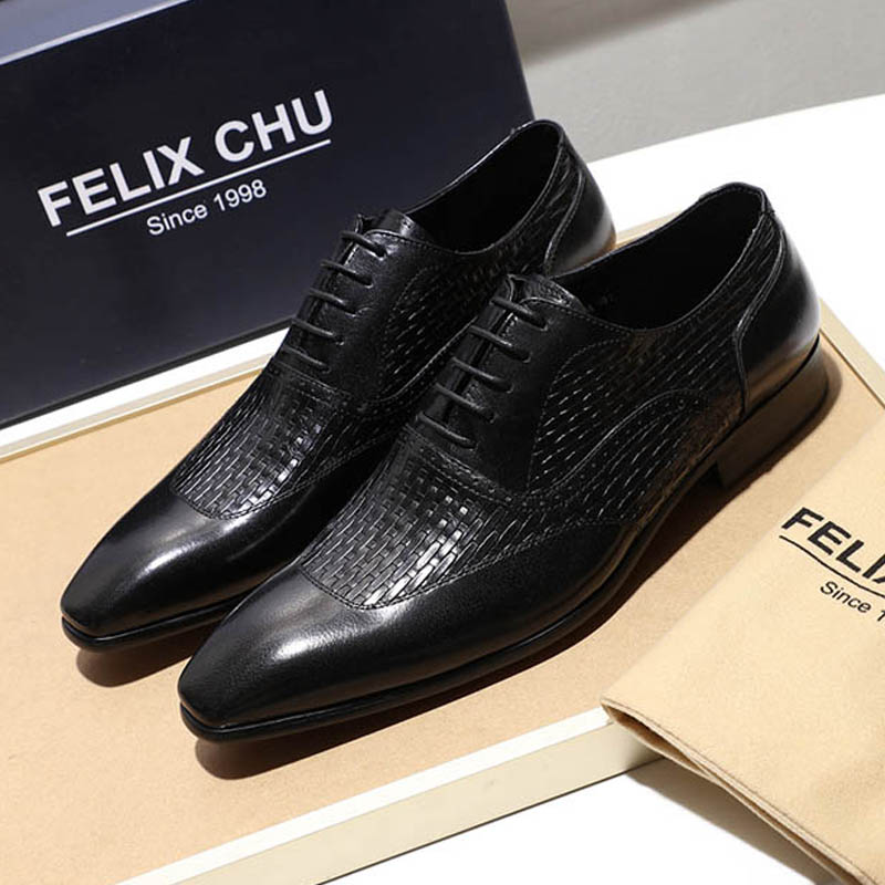 Luxury Genuine Leather Oxford  - Men'S Luxury Formal Wear ulasan dan harga