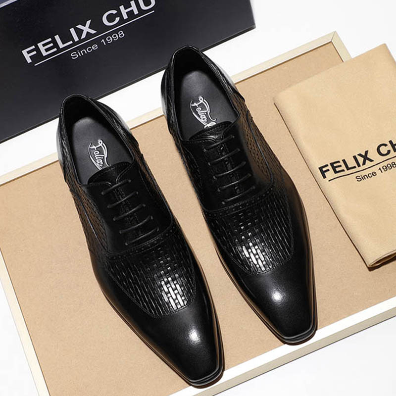 Luxury Genuine Leather Oxford  - Men'S Luxury Formal Wear ulasan dan harga