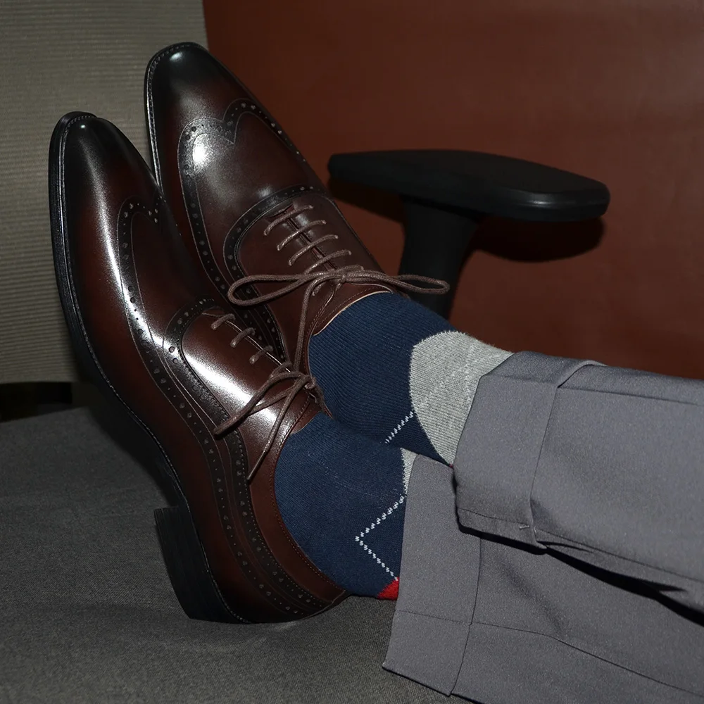Luxury Mens Wingtip Oxford Dre - Men'S Luxury Formal Wear ulasan dan harga