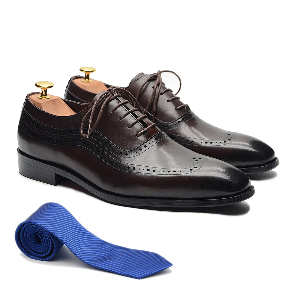 Luxury Mens Wingtip Oxford Dre - Men'S Luxury Formal Wear ulasan dan harga