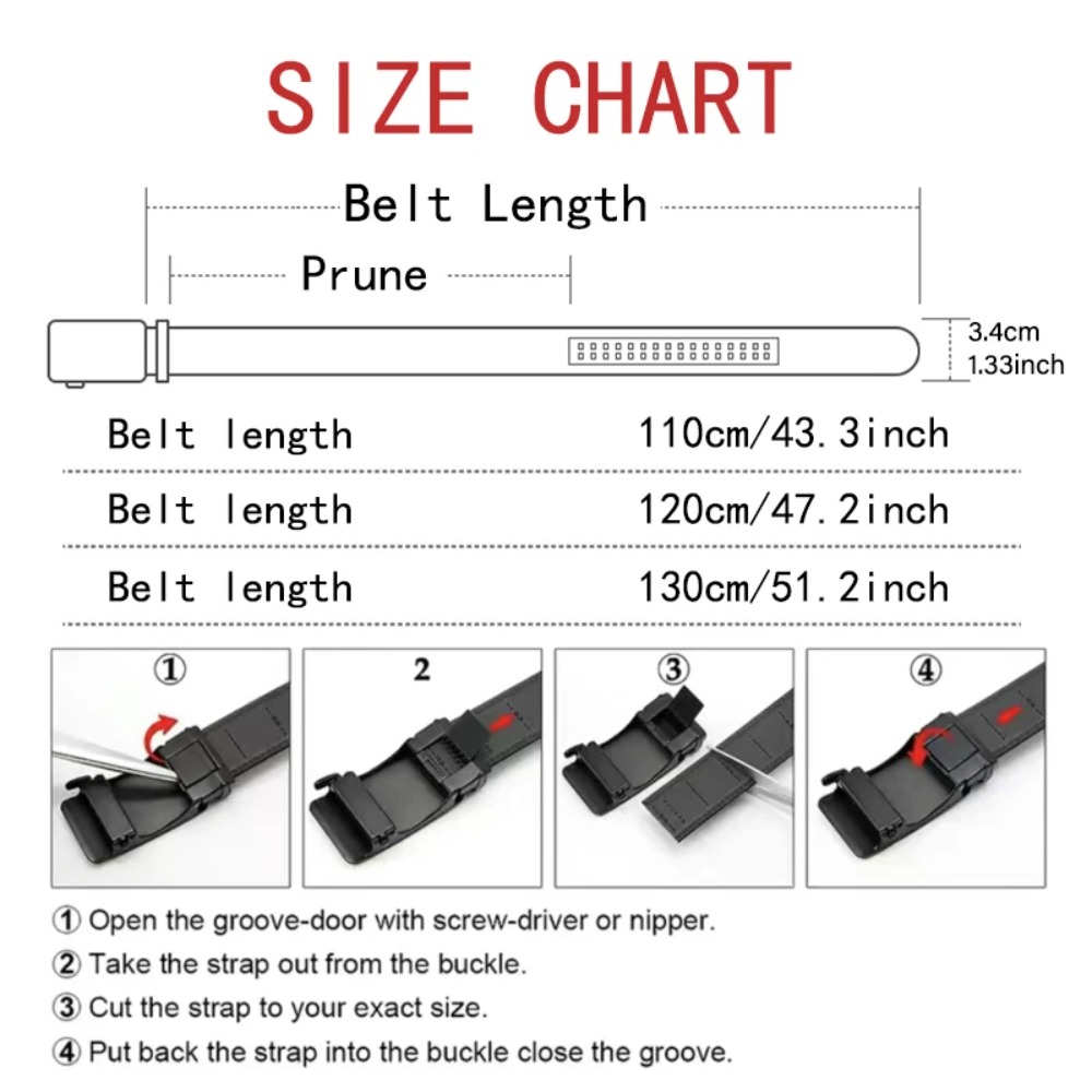 Men Luxury Belt 110cm 120cm 13 - Men Formal Wear With Jeans ulasan dan harga