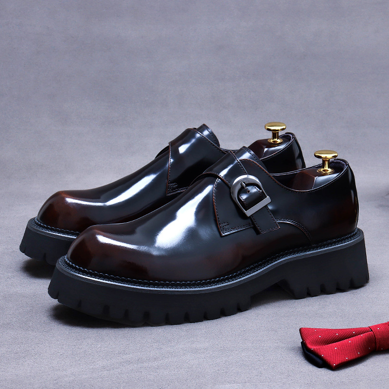 Platform Mens Genuine Leather  - Men'S Luxury Formal Wear ulasan dan harga