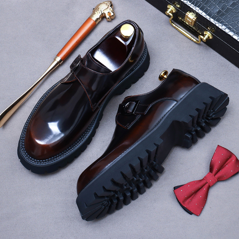 Platform Mens Genuine Leather  - Men'S Luxury Formal Wear ulasan dan harga
