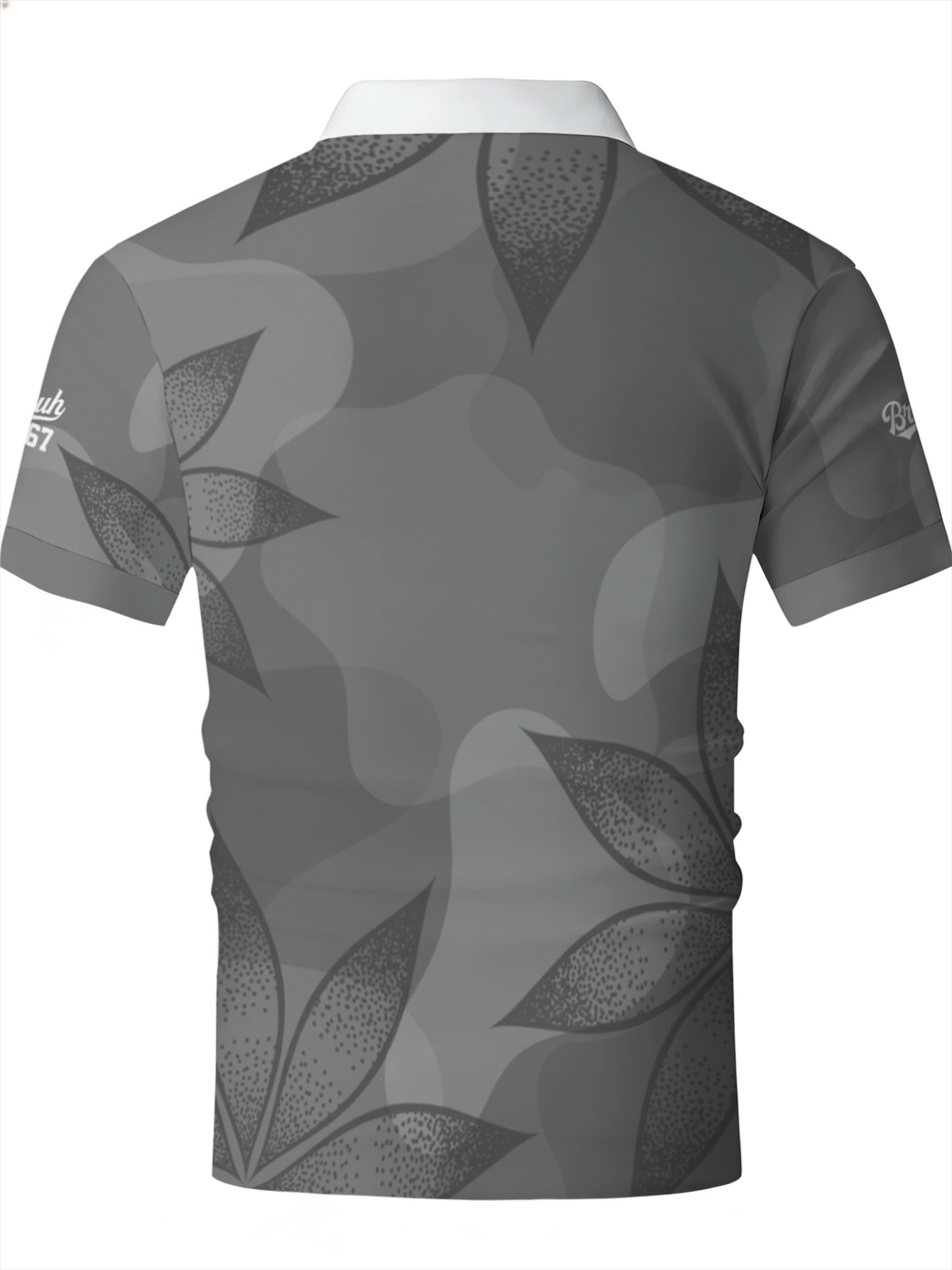 Men's Gray Polyester Shirt,Ado - Men Formal Wear Design ulasan dan harga
