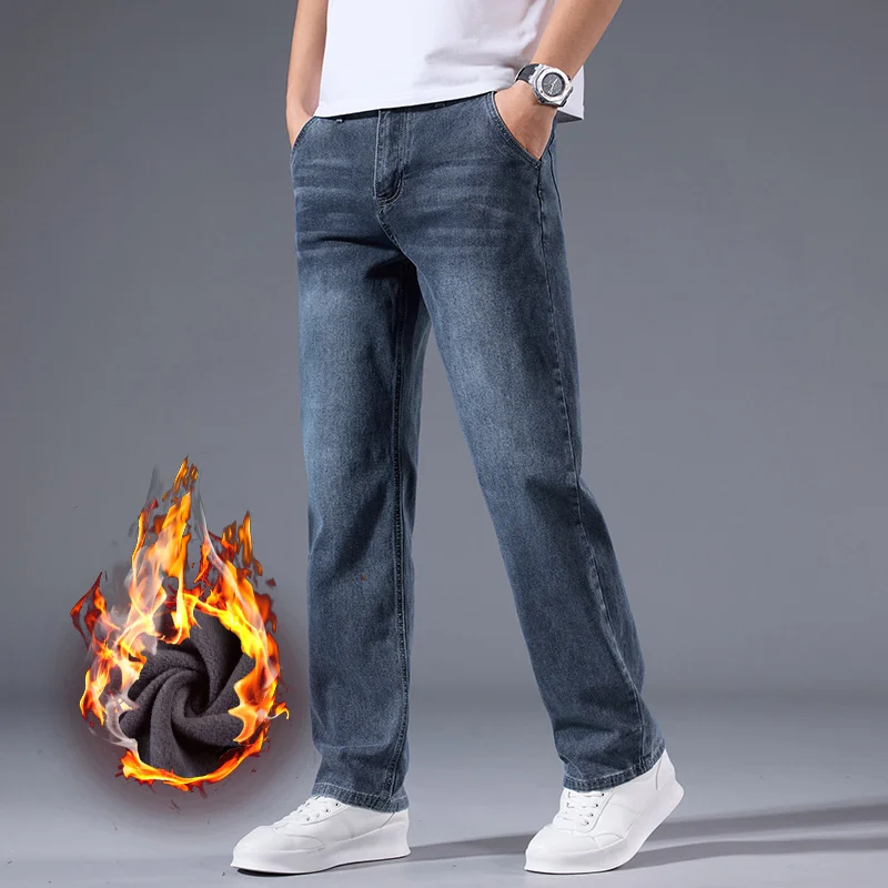 Elastic Business Jeans for Men - Men Formal Wear With Jeans ulasan dan harga